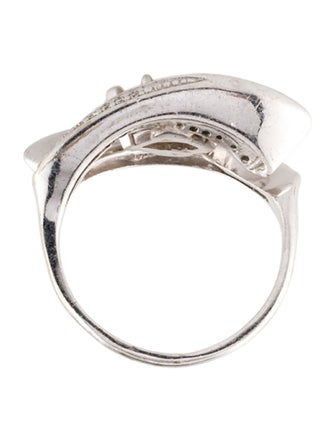 Ring 10K Diamond Cocktail Ring