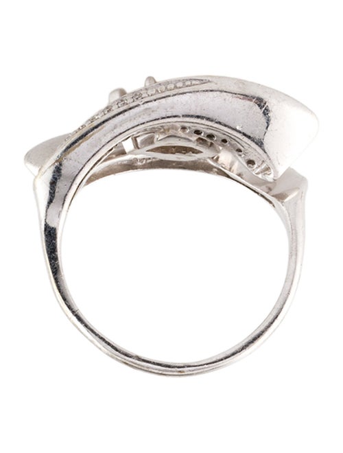 Ring 10K Diamond Cocktail Ring