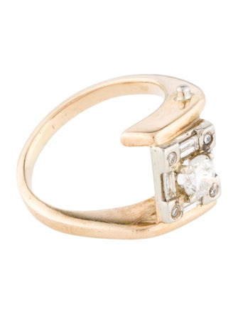 Ring 14K Diamond Cocktail Ring