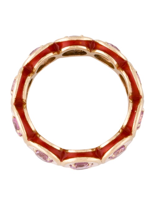 Alison Lou 14K Sapphire & Enamel Band