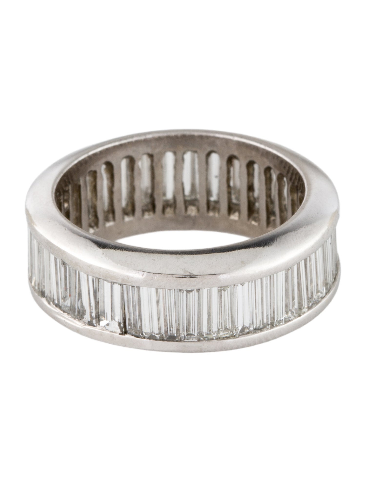 Ring Platinum 3.52ctw Diamond Eternity Band