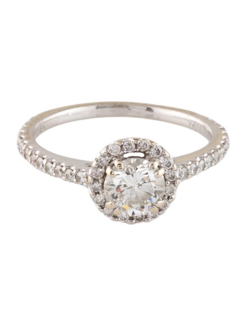 Ring YAEL 1.02ctw Diamond Halo Engagement Ring