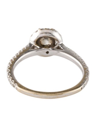 Ring YAEL 1.02ctw Diamond Halo Engagement Ring