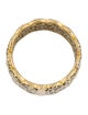 Ring 18K Diamond Wide Lace Band