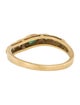 Ring 18K Emerald & Diamond Band