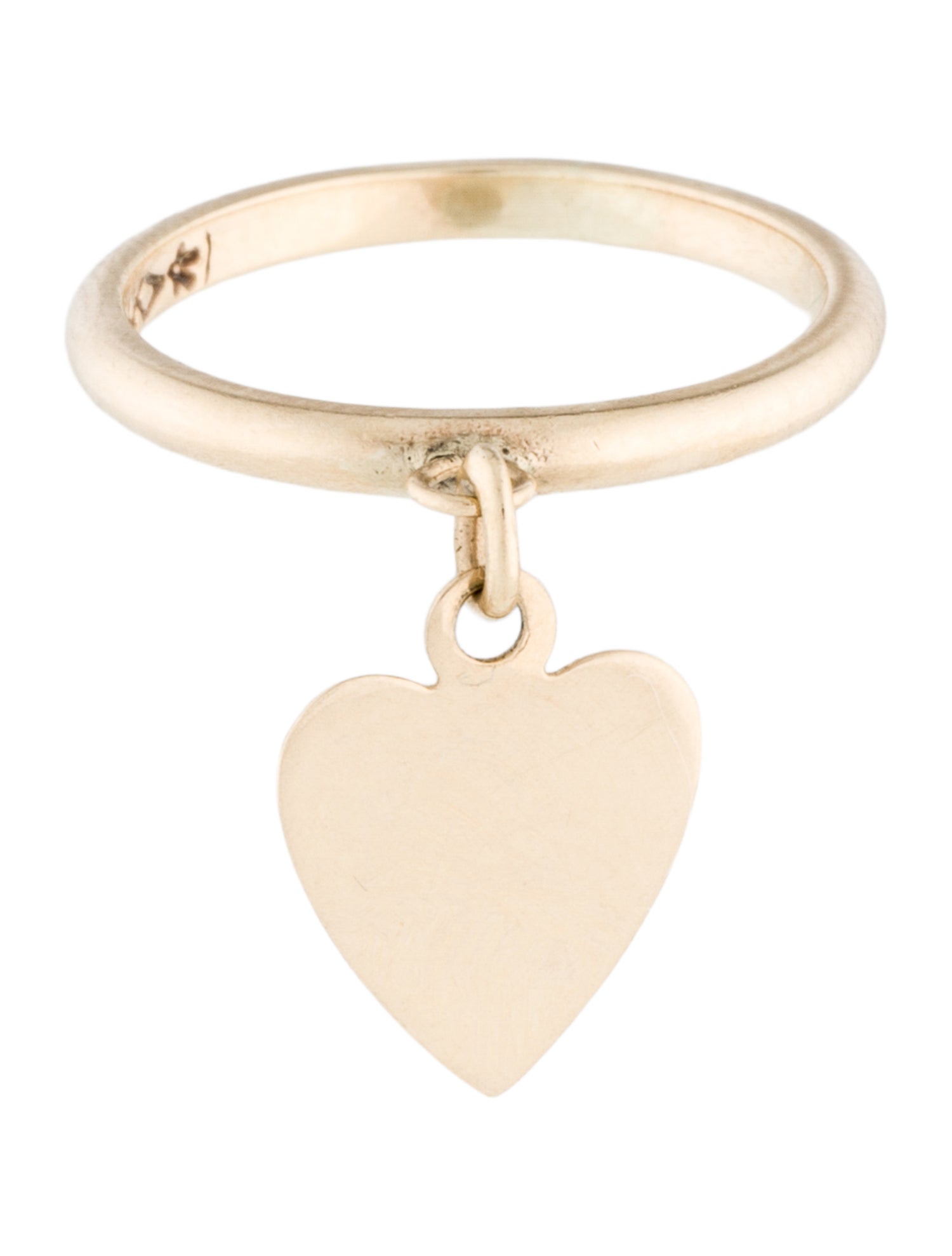 Ring 14K Heart Cocktail Ring