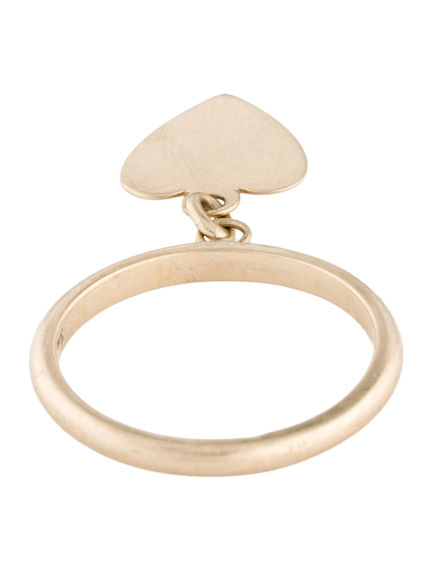 Ring 14K Heart Cocktail Ring