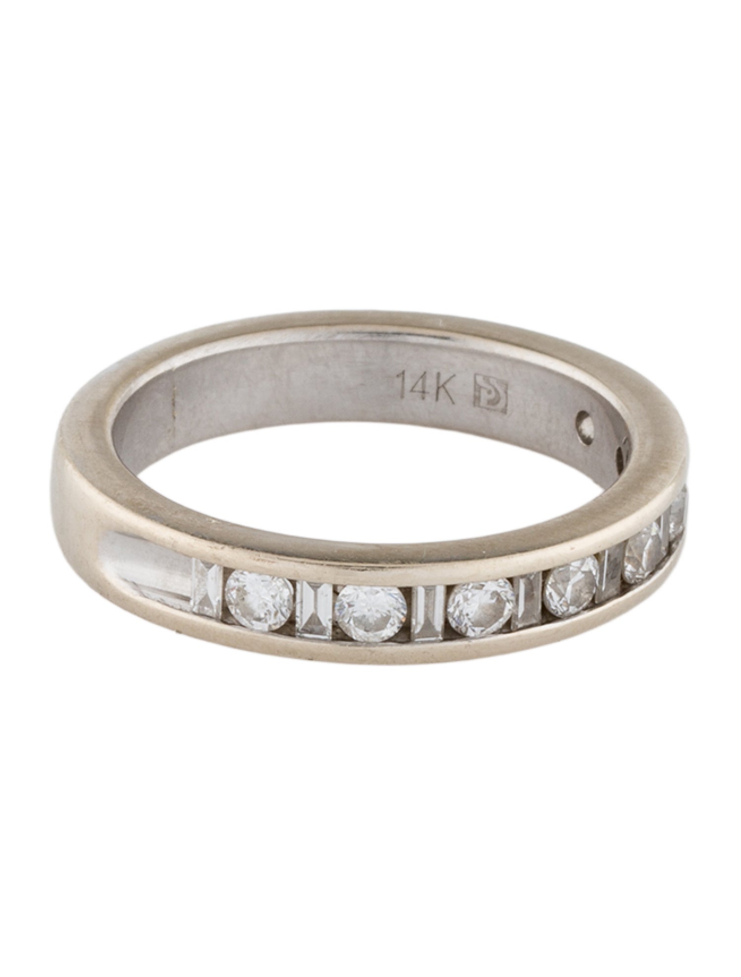 Ring 14K Diamond Wedding Band