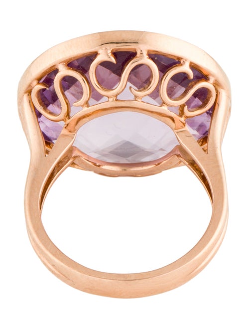 Ring 14K 17.92ctw Amethyst Cocktail Ring