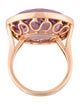 Ring 14K 17.92ctw Amethyst Cocktail Ring
