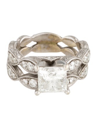 Ring Shane Co. 14K 1.58ct Diamond Wedding Set