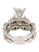 Ring Shane Co. 14K 1.58ct Diamond Wedding Set