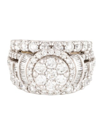 Ring 14K 4.47ctw Diamond Cocktail Ring