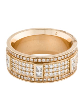 Ring Carlex 14K 1.62ctw Diamond Men's Wedding Band