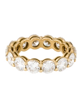 Ring 18K 7.00ctw Lab-Grown Diamond Eternity Band