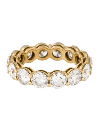 Ring 18K 7.00ctw Lab-Grown Diamond Eternity Band