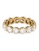 Ring 18K 7.00ctw Lab-Grown Diamond Eternity Band