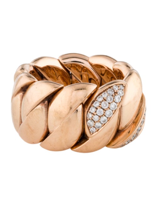 Ring 18K Diamond Link Ring