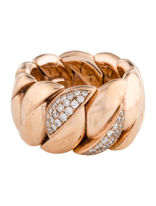 Ring 18K Diamond Link Ring