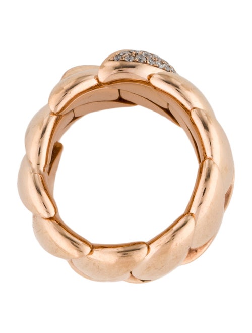 Ring 18K Diamond Link Ring