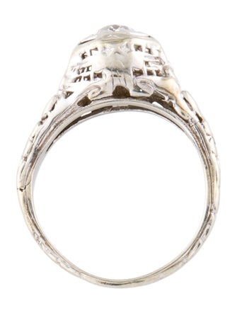 Ring 18K Diamond Cocktail Ring