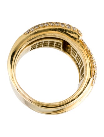 Ring 18K Sapphire & Diamond Band Ring