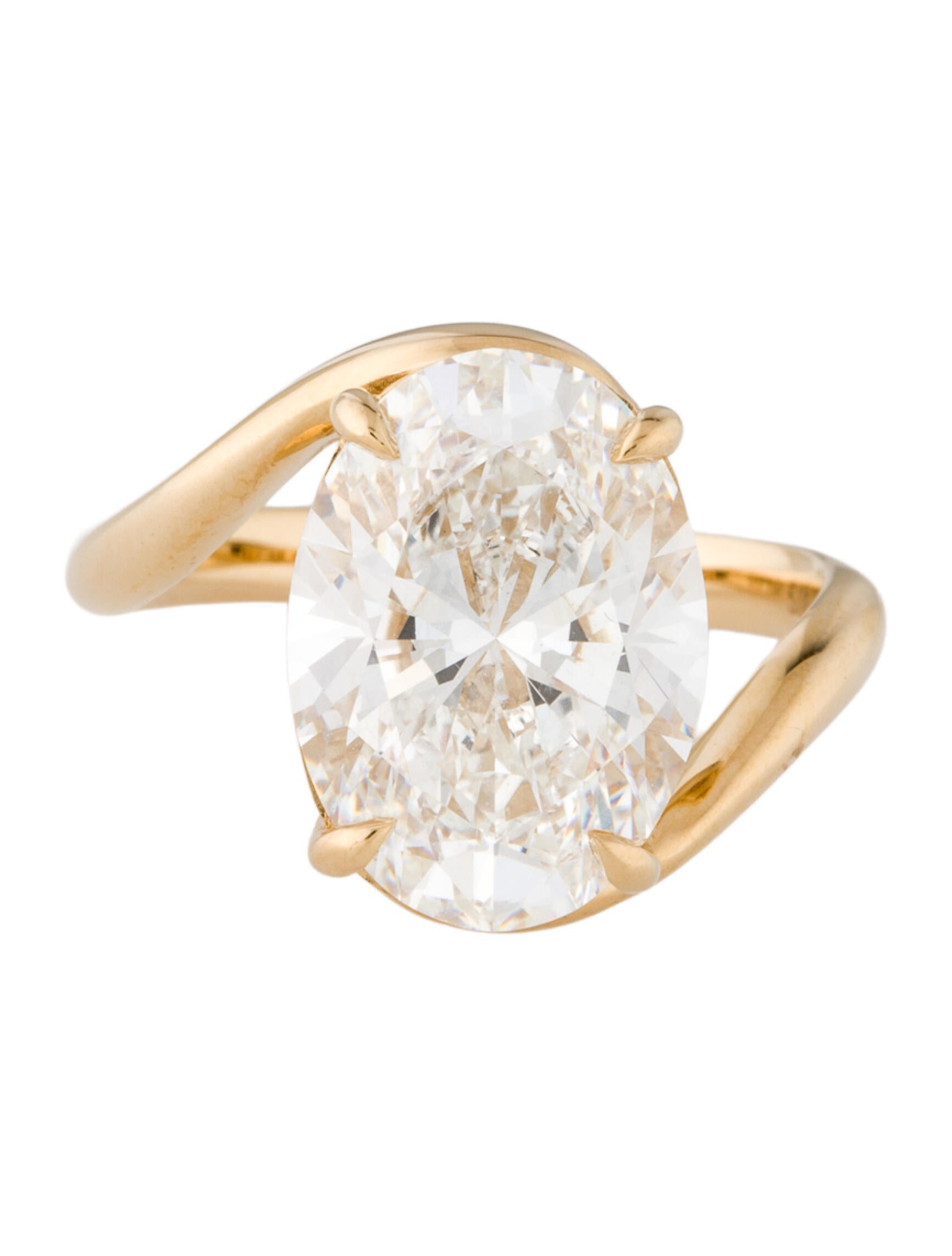 Ring Carat Atelier 5.08ct Lab-Grown Diamond Engagement
