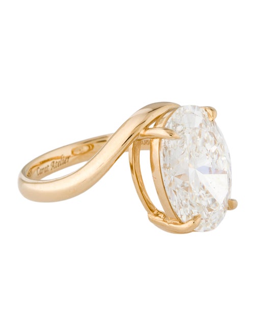 Ring Carat Atelier 5.08ct Lab-Grown Diamond Engagement Ring