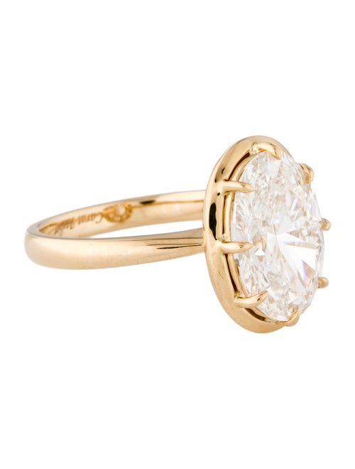 Ring Carat Atelier 14K 4.09ct Lab-Grown Diamond Engagement Ring
