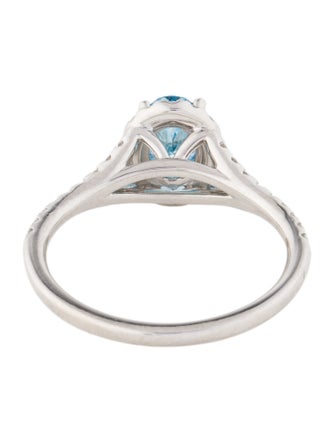 Ring 14K 1.10ctw Lab-Grown Diamond Halo Cocktail Ring