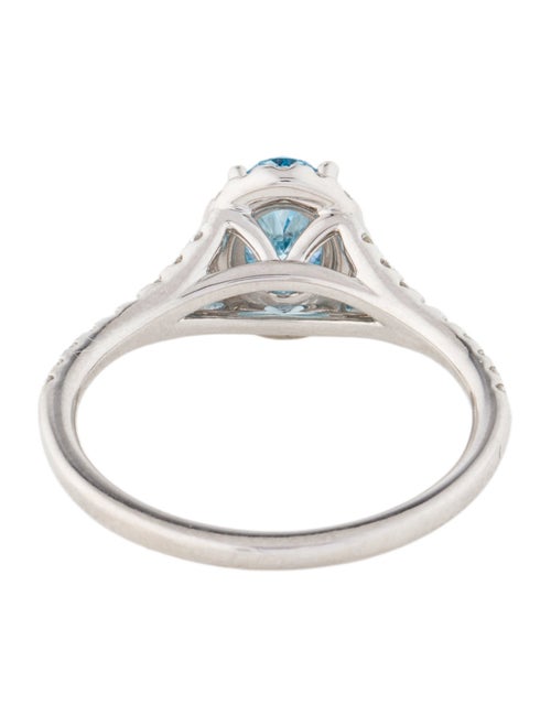 Ring 14K 1.10ctw Lab-Grown Diamond Halo Cocktail Ring