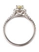 Ring 1.09ctw Lab-Grown Diamond Engagement Ring