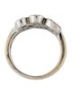 Ring 14K Multistone & Diamond Pavé Cocktail