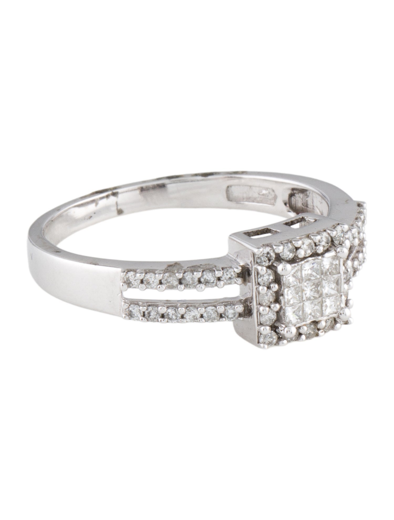 Ring 14K Diamond Cocktail Ring