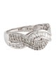Ring 14K Diamond Woven Band