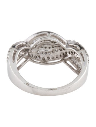 Ring 14K Diamond Woven Band