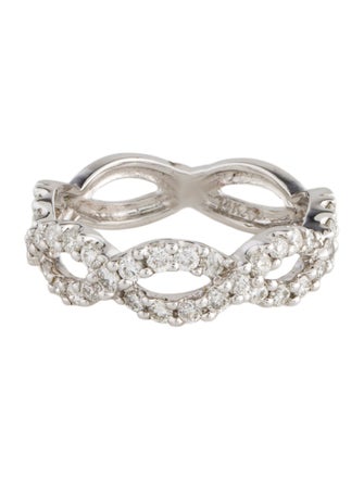 Ring 14K Diamond Twist Band