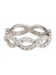 Ring 14K Diamond Twist Band