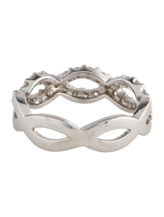 Ring 14K Diamond Twist Band