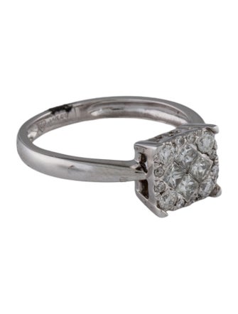 Ring 14K Diamond Cocktail Ring