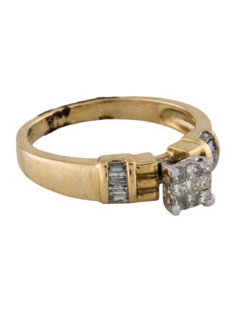Ring 14K Diamond Cocktail Band