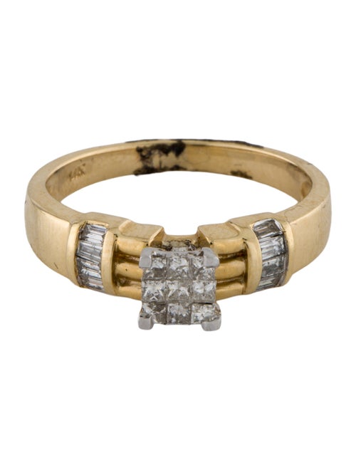 Ring 14K Diamond Cocktail Band