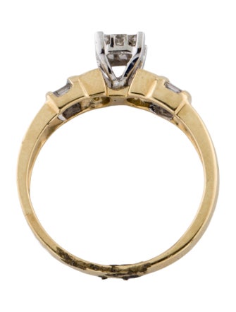 Ring 14K Diamond Cocktail Band