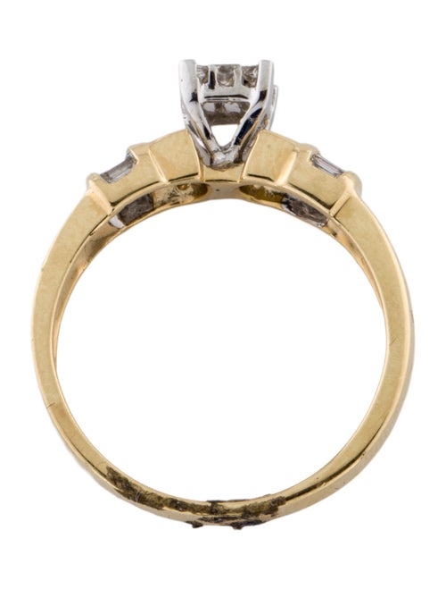 Ring 14K Diamond Cocktail Band