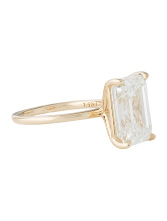 Ring 14K 7.59ctw Lab-Grown Diamond Solitaire Engagement Ring