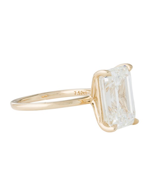 Ring 14K 7.59ctw Lab-Grown Diamond Solitaire Engagement Ring