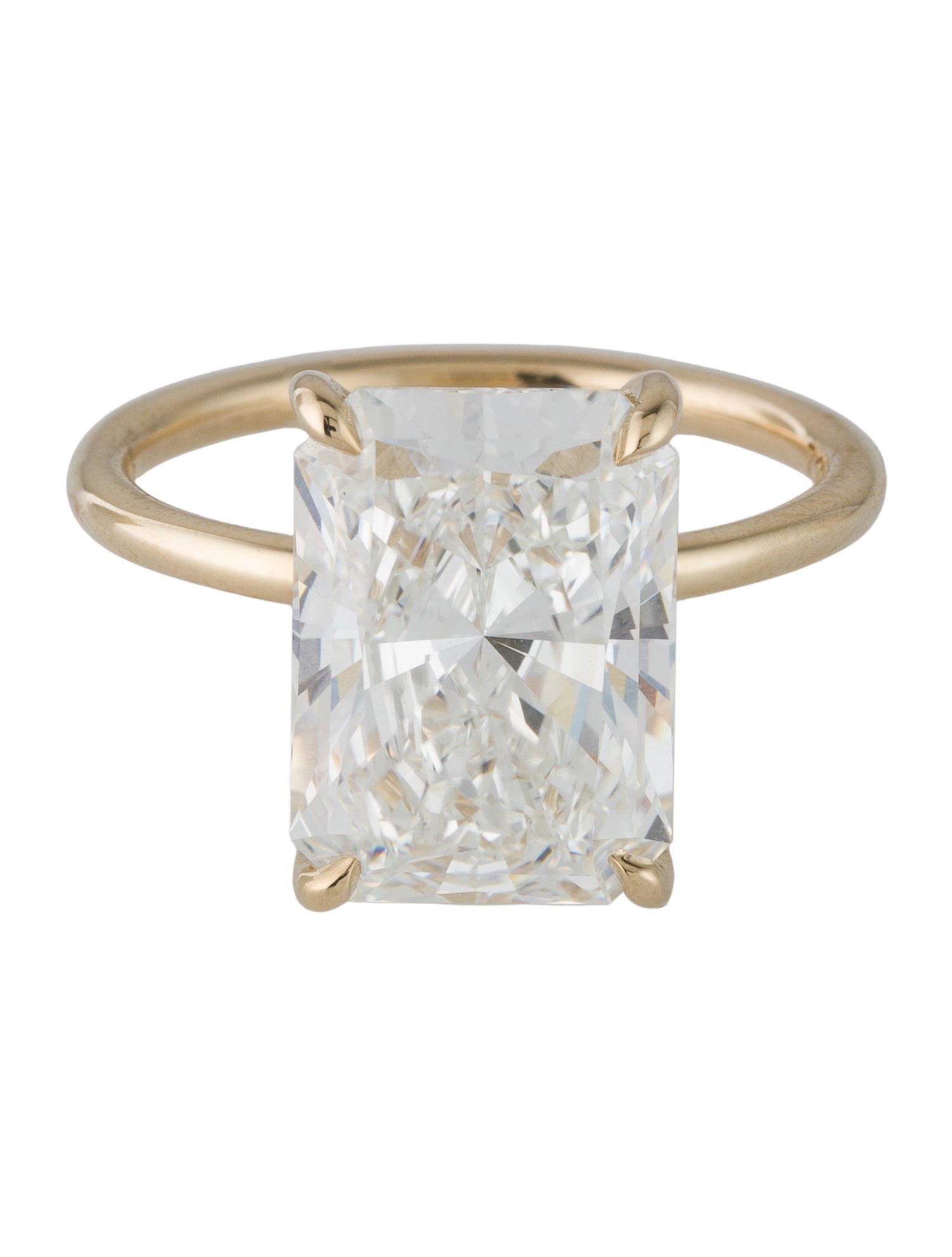 Ring 14K 7.29ct Lab-Grown Diamond Engagement Ring