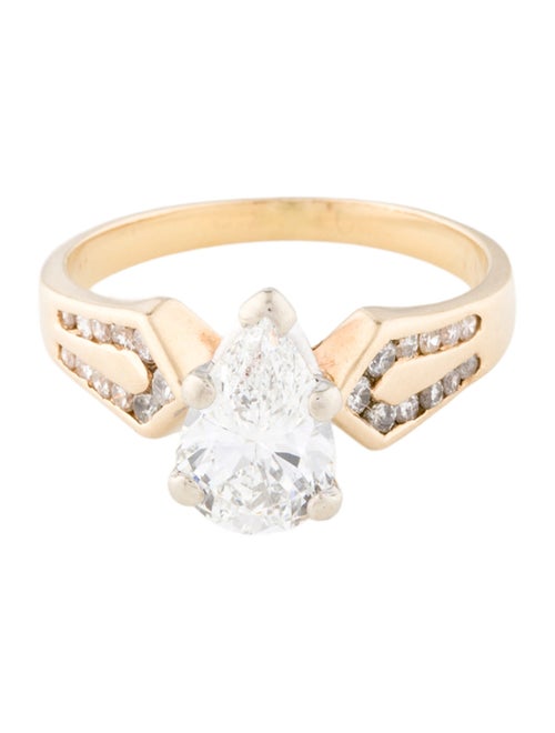 Ring 14K 1.21ct Diamond Engagement Ring