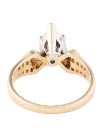 Ring 14K 1.21ct Diamond Engagement Ring