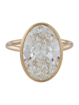 Ring 7.27ct Lab-Grown Diamond Engagement Ring